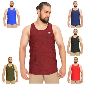 WUSUT Herren Muscle Tank - Gym Stringer Bodybuilding & Fitness Shirt - Bild 1 von 19
