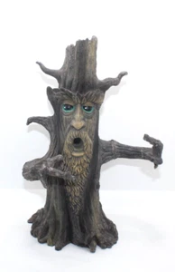 Quemador de incienso vertical Tree Man palo y cono 11” fantasía mágica búho del bosque - Imagen 1 de 9