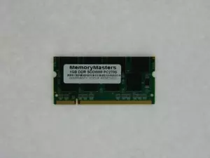 1GB (1x1GB) RAM Memory Compatible with Dell Inspiron 1150 Notebook Series DDR1 - Picture 1 of 1