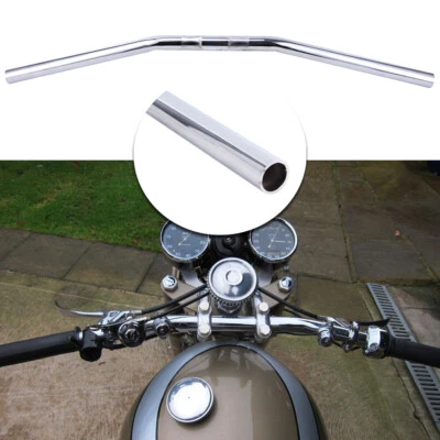 Manillar Z Bar Cromo 1" Para Suzuki Intruder VS 1400 1500 750 VL 800 Honda CB Foto 1 de 4