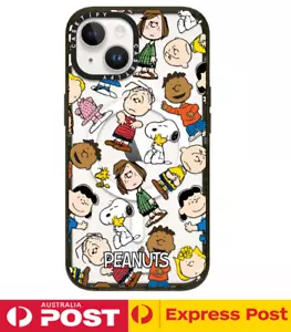 CASETiFY x Peanuts Ensemble Snoopy Cute ShockProof Phone Case Best Seller Gift - Picture 1 of 2