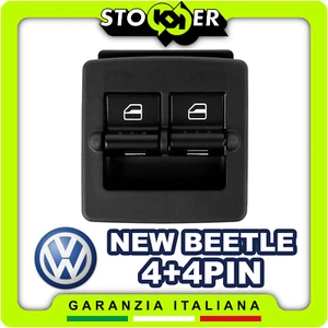 Pulsantiera Alzacristalli Interruttori Tasti VW New Beetle due volumi 1998-2010 - Foto 1 di 20