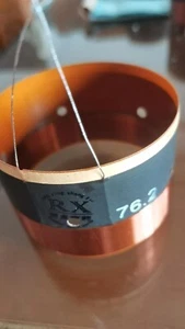 ID: 76.2mm 3" horn voice coil for B&C 12FW76 12NDL76-8 12FL76-8 woofer Speaker - Picture 1 of 3