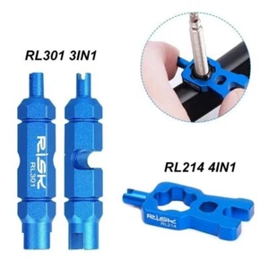 Risk Valve Core Nozzle Remover Tool Presta Schrader MTB Mountain Bike Road SEU - Picture 1 of 14
