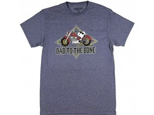 Snoopy Dad To The Bone Character Cartoon Men's T-Shirt Peanuts (Small) NEW - Picture 1 of 1