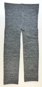 Cozy Girls Tights Fleece Lined Footless Heather Grey Gray Lrg Sz 7-10 65-95 Lbs - Picture 1 of 3