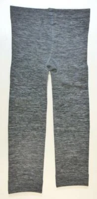 Cozy Girls Tights Fleece Lined Footless Heather Grey Gray Lrg Sz 7-10 65-95 Lbs - Image 1 of 3