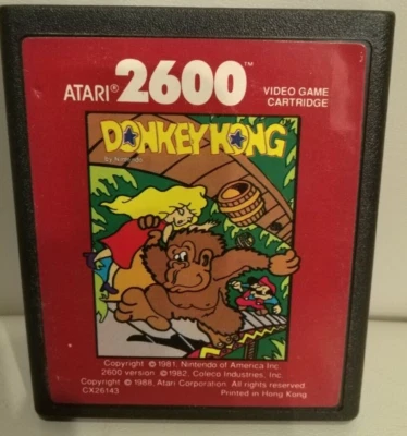 Donkey Kong 2600; Atari 2600/7800; Game Cartridge ONLY; CX-26143 - Image 1 of 2