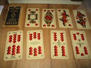 Alte Spielkarten um 1936 Altenburg-Stralsunder Sächsisches Doppelbild Astra - Bild 1 von 4