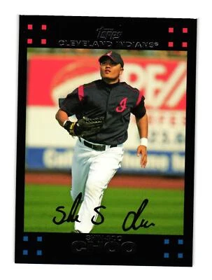 2007 Topps #343 Shin-Soo Choo Cleveland Indians - Image 1 of 2
