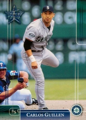 2002 Leaf Rookies & Stars Carlos Guillen 87 Mariners - Image 1 of 2