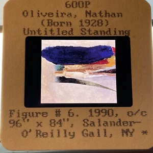 Nathan Oliveira “Untitled Standing Figure 6” 35mm Art Slide - Picture 1 of 3