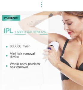 Laser IPL Permanent Hair Removal Body Legs Face LCD Home Device 600,000 Pulses - Picture 1 of 15