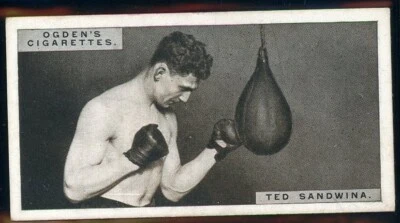 1928 Ogdens Pugilists In Action Boxing #37 Ted Sandwina - Image 1 of 2