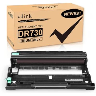 V4INK DR730 DR-730 Drum Unit For Brother HL-L2350DW L2370DW MFC-L2690DW L2370DW - Image 1 of 4