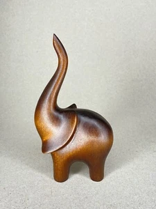 Hand carved wooden " Elephant " - Foto 1 di 5