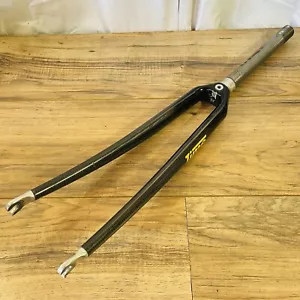Time Sprint Carbon Road Fork 700C 1-inch Threaded 214 Steel Steerer - Picture 1 of 16