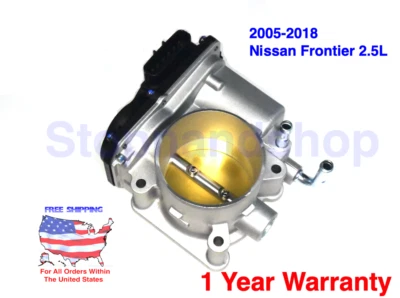 Nuevo conjunto de cámara de carrocería de acelerador de inyección de combustible para Nissan Frontier 2005-2018 2,5 L Foto 1 de 3