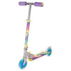 Tie Dye Foldable Scooter - Light UP Wheels - Ages 5 and up