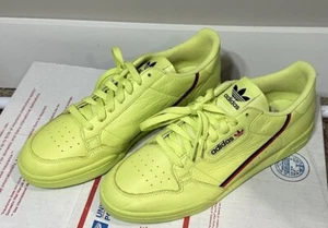 Zapatilla deportiva ADIDAS Continental años 80 amarillo congelado para hombre 11,5 B41675 iluminador de neón - Imagen 1 de 11