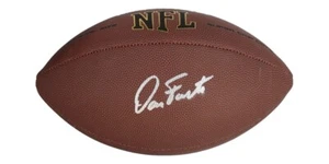 Dan Fouts Signed NFL Football (Schwartz COA) San Diego Chargers All Pro Q.B. - Picture 1 of 6