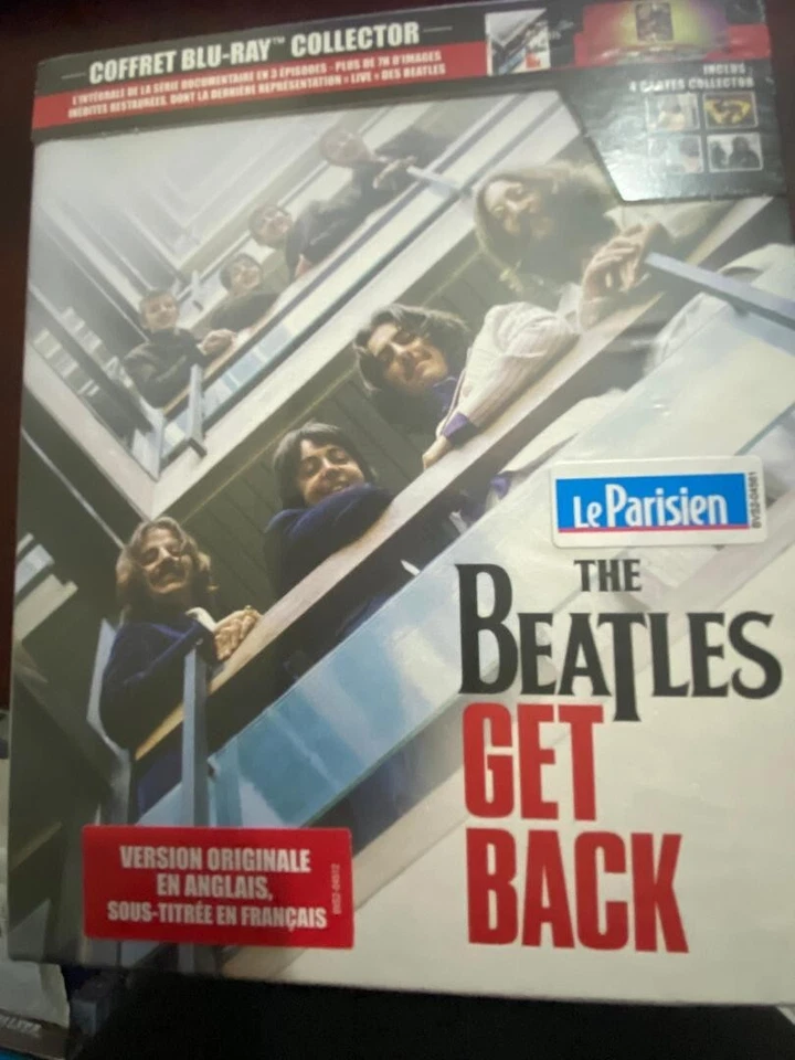 The Beatles Get Back Blu-ray NEW - Image 1 of 1