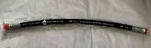 NRP JONES 1312-16 1" R12 FLAME RESIST 4000 PSI IC-215/0 HYDRAULIC HOSE ASSEMBLY - Picture 1 of 6