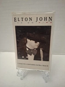 Elton John: Ice On Fire (Warner Bro. Records 1985 Cassette) - VG - Picture 1 of 3
