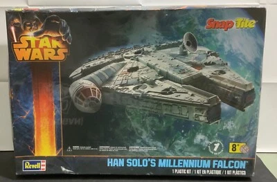 2013 Star Wars Snap Tile Revell Han Solo’s Millennium Falcon Kit Sealed - Image 1 of 4