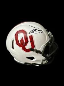 Minicasco de velocidad firmado por Kyler Murray Oklahoma Sooners (Beckett) - Imagen 1 de 4