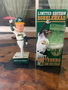 Scott Hatteberg Oakland A's Athletics MLB 2003 SGA Talking Bobblehead NIB - Picture 1 of 1