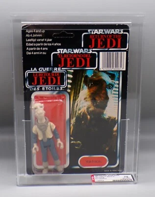 AFA 75 Kenner Guerra de las Galaxias El Retorno del Jedi YAK FACE TRI LOGO Palitoy SELLADO sin usar, en caja Foto 1 de 3