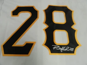 PAUL MAHOLM SIGNED #28 PITTSBURGH PIRATES JERSEY LICENSED - Picture 1 of 2