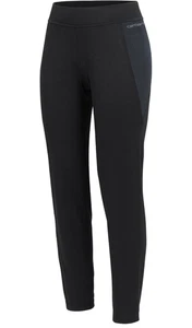 Carhartt Force mittelschwere Micro-Grid Damen-Basisschichthose schwarz – Small (4-6) - Bild 1 von 4