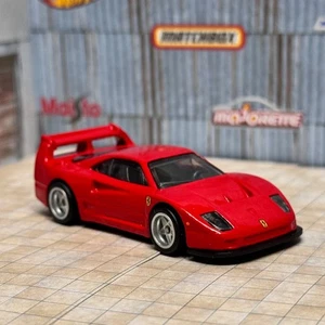Hot Wheels Ferrari F40 Competitzione Custom Wheelswap Real Riders - Picture 1 of 4