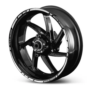 Adesivi cerchi suzuki gsx-s 1000 circonferenze bianchi 17 pollici - Picture 1 of 3