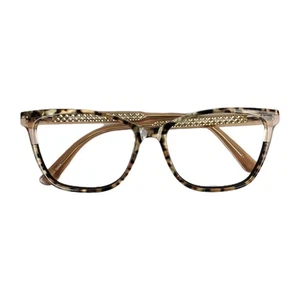 Alexander Collection Melanie Leopard Eyeglass Frames Unisex (Frames Only) Retro - Picture 1 of 8