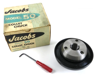 Portabrocas Jacobs Modelo 50 con Montaje L00 - Nuevo Stock Antiguo Foto 1 de 4