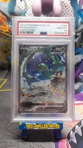 Pokemon Tcg PSA 10 Rayquaza V #146 CS4bC SR Nine Colors Gathering 2024 Chinese - Picture 1 of 2