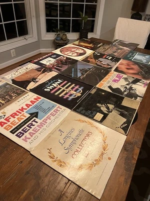 Лот из 17 винтажных виниловых пластинок оркестров и опер различных исполнителей см. фотографии - Изображение 1 из 4