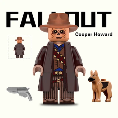 Minifigura Personalizada Fallout Cooper Howard 2 pulgadas Regalo para Fan Cumpleaños para Amigos Foto 1 de 2