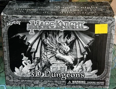 Mage Knight 3D 地牢入门套装和地板包 Wizkids — 第 1/4 张图片