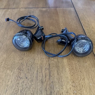 Juego de intermitentes delanteros Harley 2015-2023 negro Road Glide par 2023 señales LED Foto 1 de 2