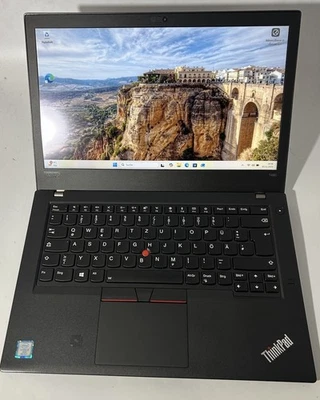 Lenovo Thinkpad T480 14" Touch  i7-8650U 16GB RAM 512GB MX150 DE BL Windows 11 - Bild 1 von 4