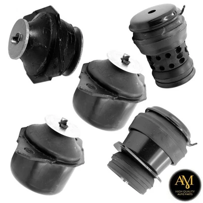 Front, Left, Rear & Right Engine Mounts 5PCS For Volkswagen Cabrio 02-95 2.0L - Image 1 of 4