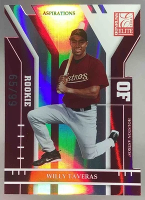 Willy Taveras 2004 Donruss Elite Aspirations RC Die-Cut /99 #152 Astros - Изображение 1 из 4