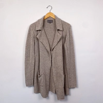 Cárdigan Blazer Michael Stars Mezcla Lana Tejido Mármol XS/S Foto 1 de 4