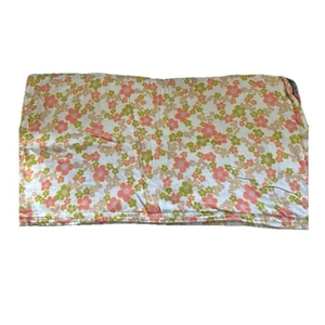 Handmade Vintage Eclectic Mix Print Retro Asian Patchwork Quilt Baby Blanket - Picture 1 of 5