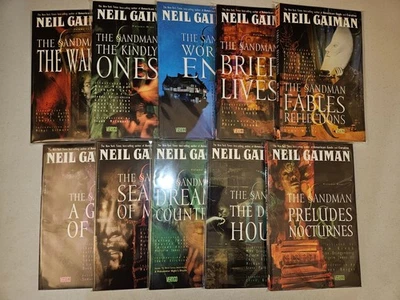 Sandman TPB Vol. #1-10 (Complete series) Matching Set, Neil Gaiman  * - Image 1 of 4
