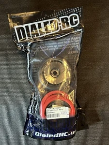 DIALED-RC V1 Ultra Super Soft 1/8 Buggy Tire (4pcs) Black Spoke Wheels (Unglued) - Picture 1 of 4